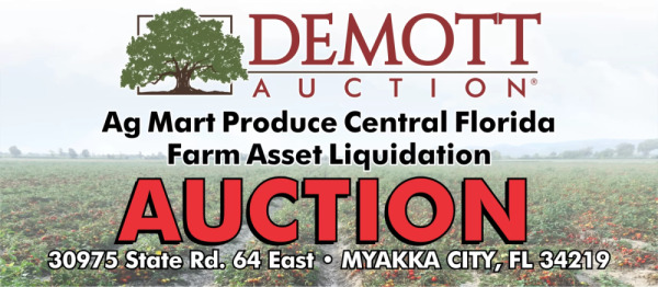 Ag Mart Produce Central Florida Farm Asset Liquidation Auction