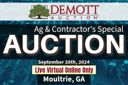 Ag & Contractor's Special - Live Virtual Online Only