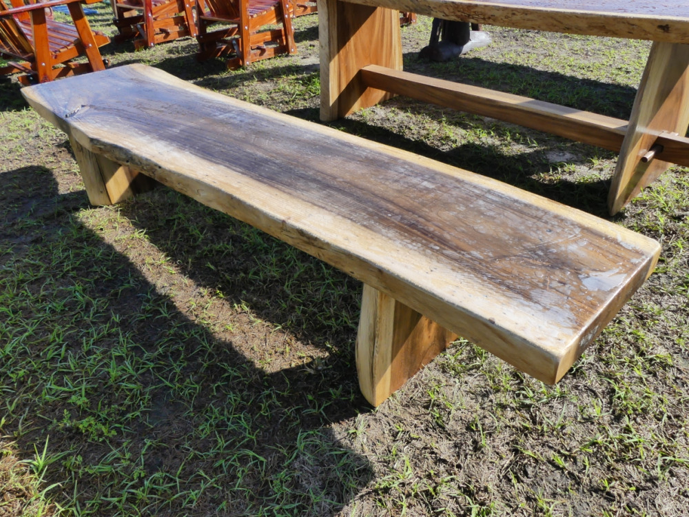 384C Wood Bench DeMott Auction