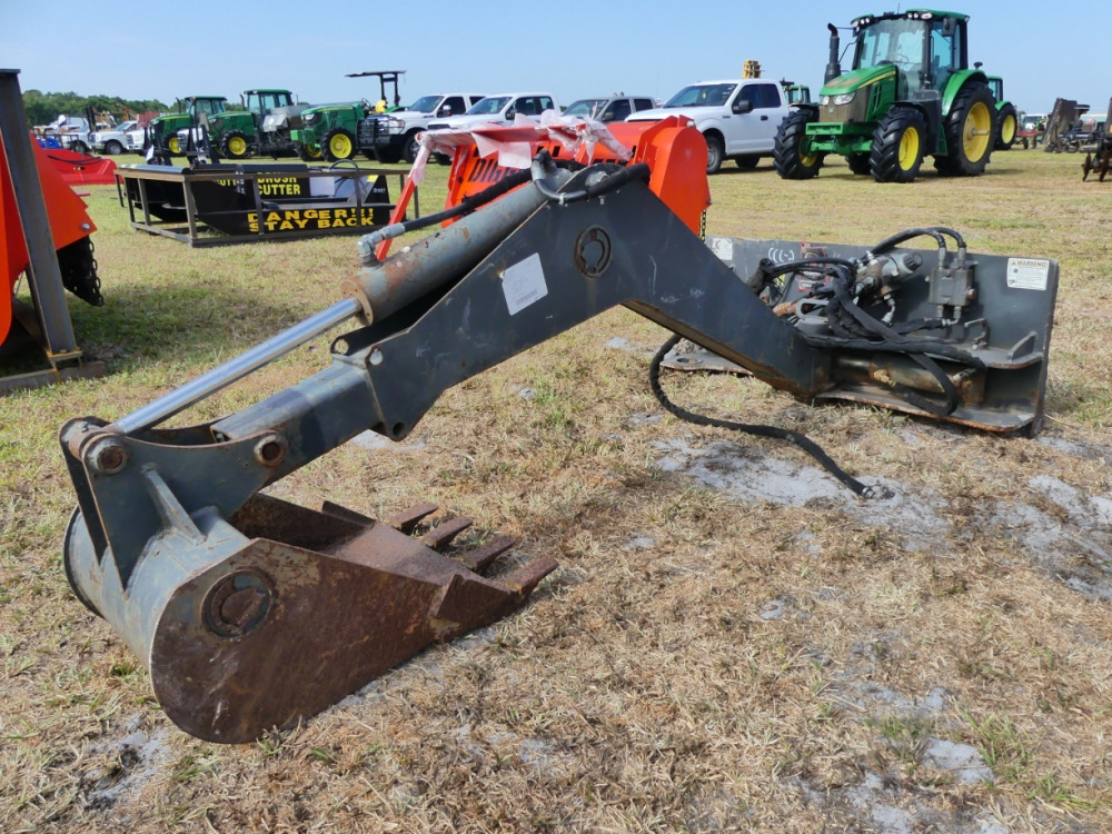 #659 - Spartan Quick Attach Backhoe Attachment | DeMott Auction