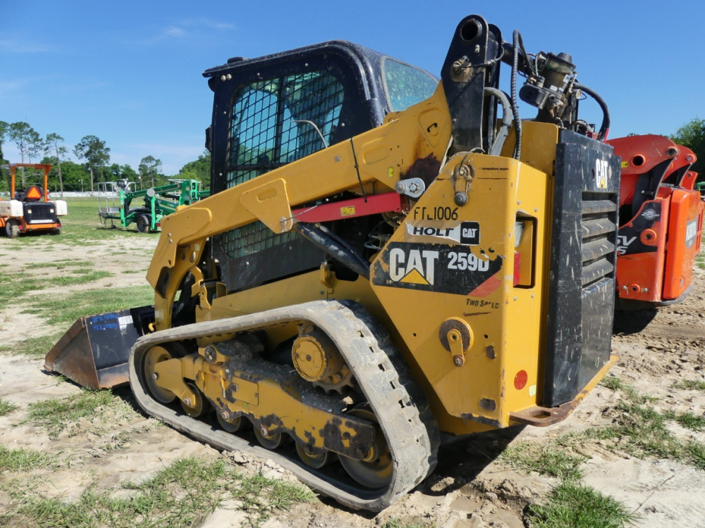 599 2016 Caterpillar 259d Demott Auction