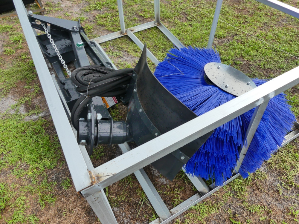 Quick Attach Sweeper #840 - Wolverine Quick Attach Angle Sweeper | DeMott Auction