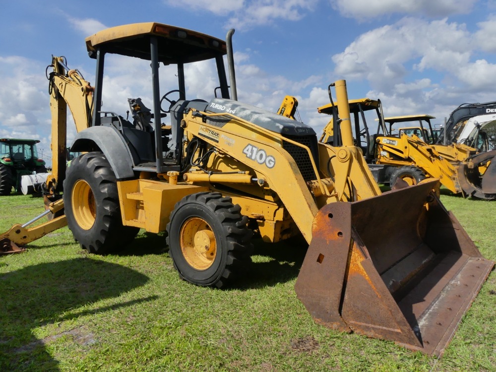 #1184 - Deere 410G Backhoe Loader | DeMott Auction