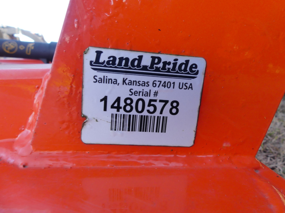 #218A - LAND PRIDE RCF 2060 | DeMott Auction