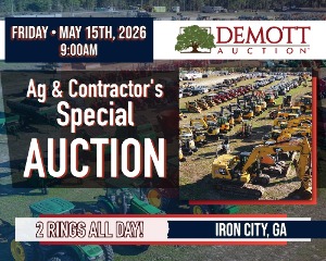 Ag & Contractor's Special Auction - 2 Rings