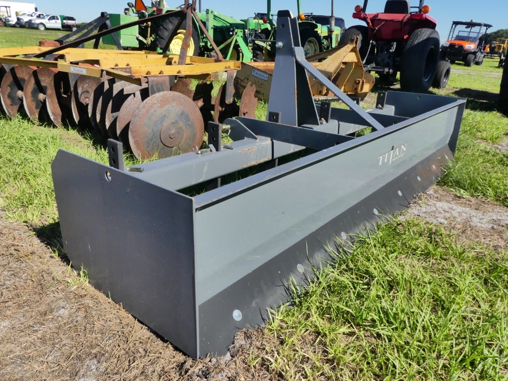 Titan 3108 3pt 8' Box Blade | DeMott Auction