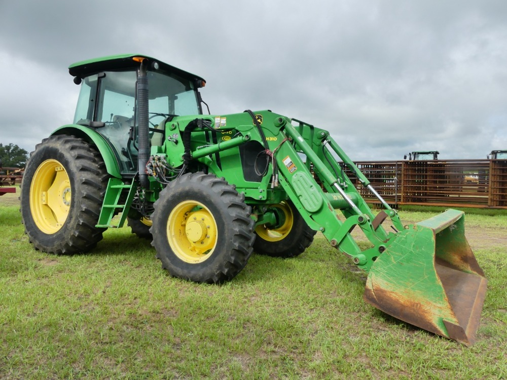 #1199A - 2015 John Deere 6115D | DeMott Auction