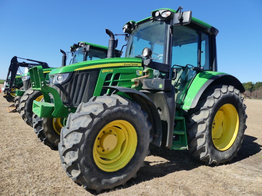 #1211 - 2020 John Deere 6120M | DeMott Auction