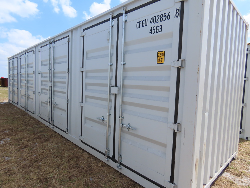#2626 - AGT 40' High Cube Multi Door Container | DeMott Auction