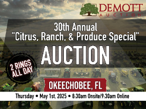 30th Annual "Citrus, Ranch, & Produce Special" Auction - 2 Rings